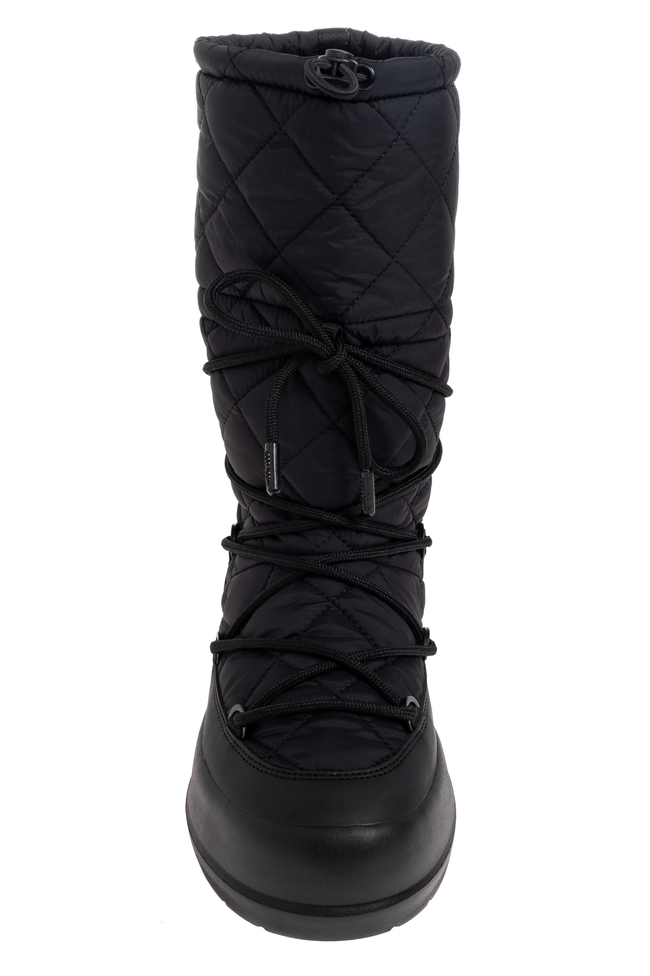Black 'Mezzaluna Quilted' snow boots Moon Boot - Vitkac AS